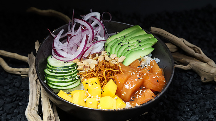 Poke de Salmón Poke de Salmón