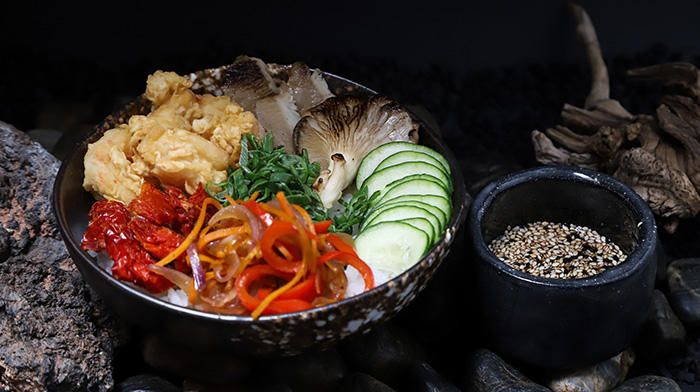 Poke de Langostino Tempura Poke de Langostino Tempura